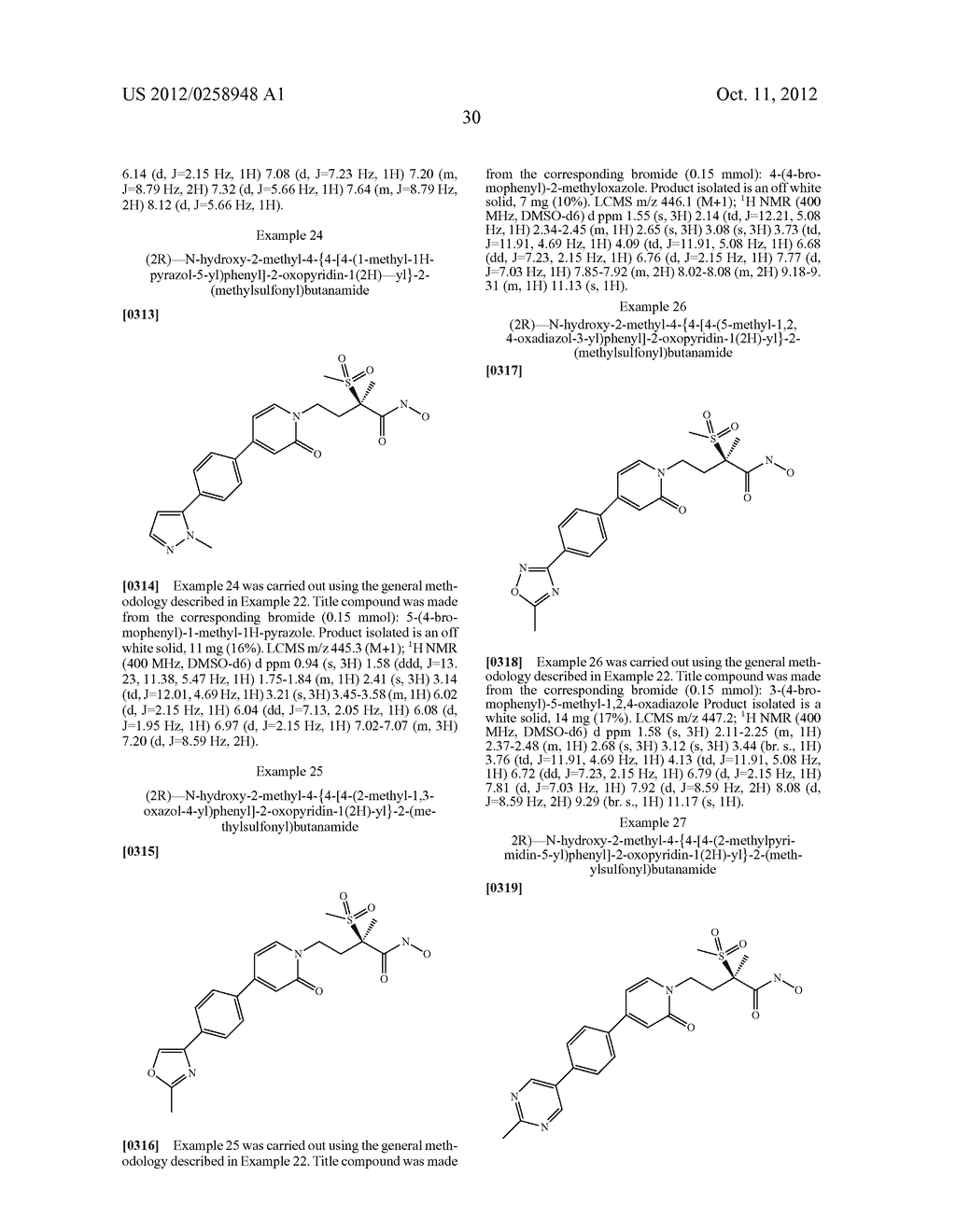 N-Linked Hydroxamic Acid Derivatives Useful As Antibacterial Agents - diagram, schematic, and image 31