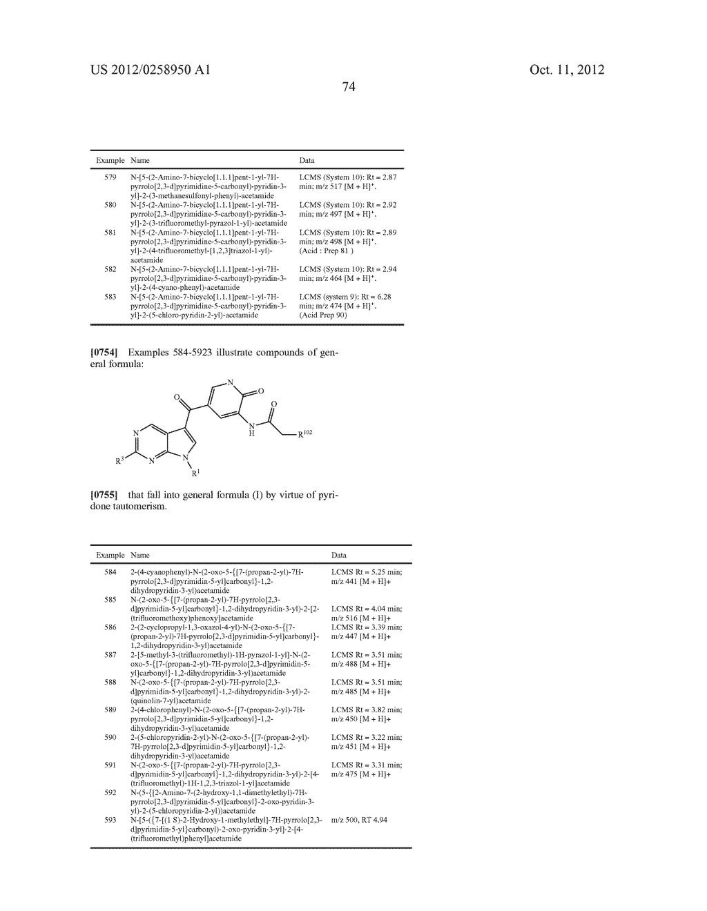 PYRROLO[2,3-d]PYRIMIDINE TROPOMYSIN-RELATED KINASE INHIBITORS - diagram, schematic, and image 75