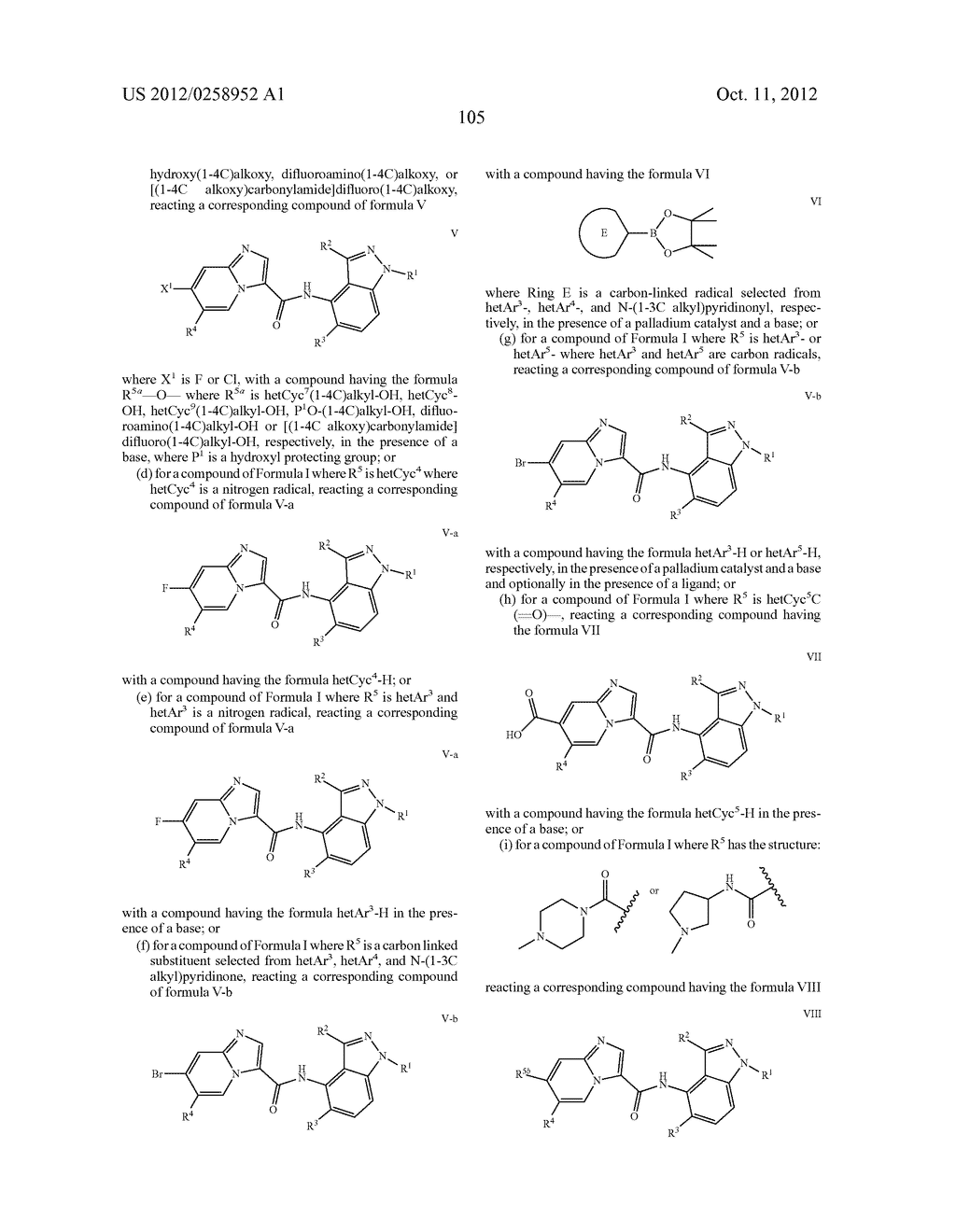 Substituted N-(1H-Indazol-4-yl)Imidazo[1,2-a]Pyridine-3-Carboxamide     Compounds as cFMS Inhibitors - diagram, schematic, and image 106