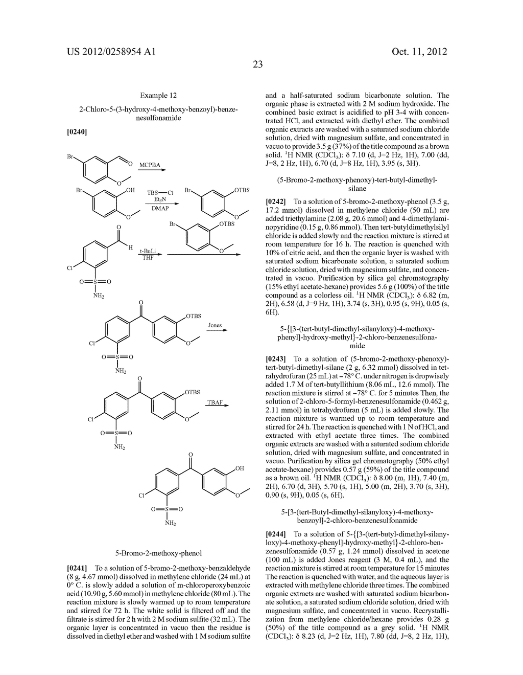 ArylSulfonamide Based Matrix Metalloprotease Inhibitors - diagram, schematic, and image 24