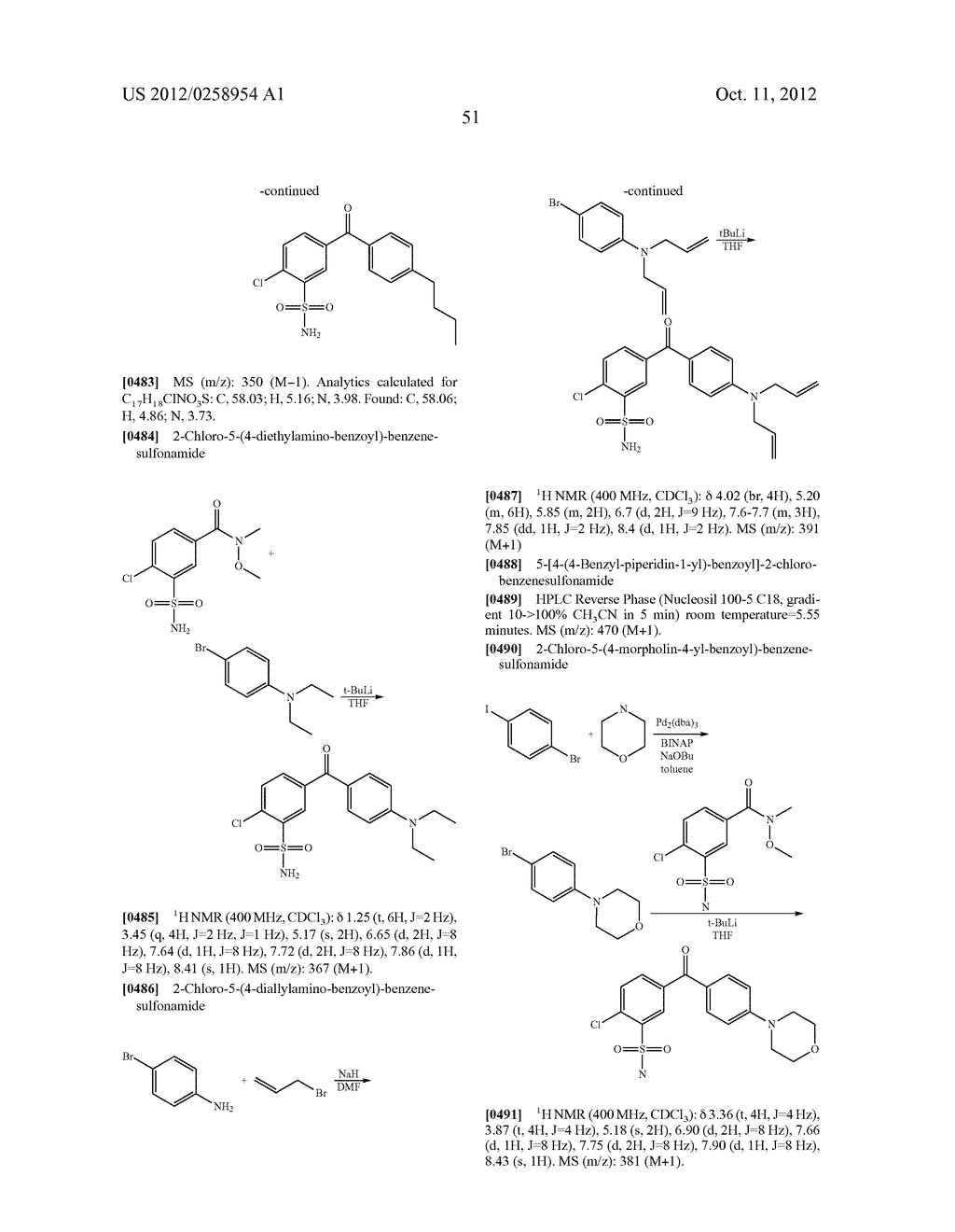 ArylSulfonamide Based Matrix Metalloprotease Inhibitors - diagram, schematic, and image 52