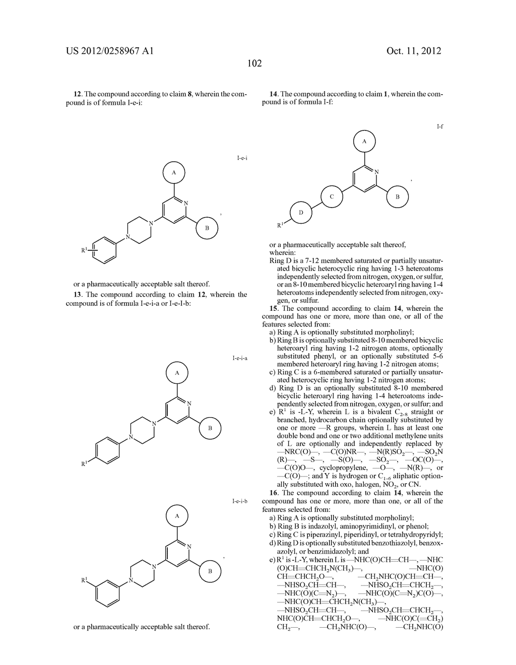 PI3 KINASE INHIBITORS AND USES THEREOF - diagram, schematic, and image 104