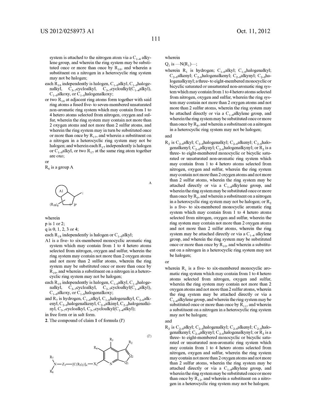 DISUBSTITUTED HETEROARYL-FUSED PYRIDINES - diagram, schematic, and image 112