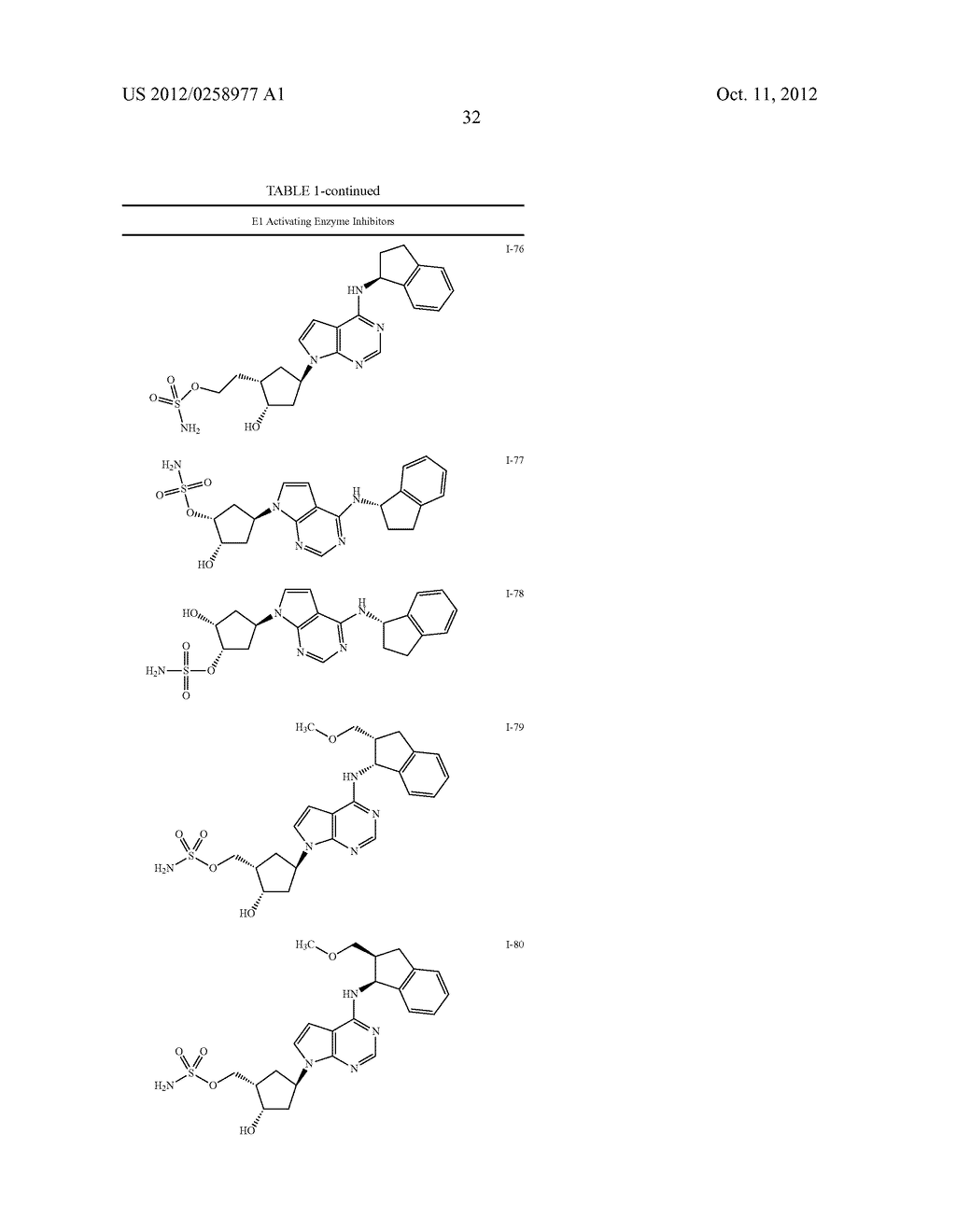 INHIBITORS OF E1 ACTIVATING ENZYMES - diagram, schematic, and image 33