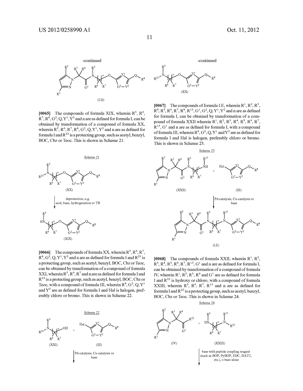 PYRAZOLE DERIVATIVES - diagram, schematic, and image 12