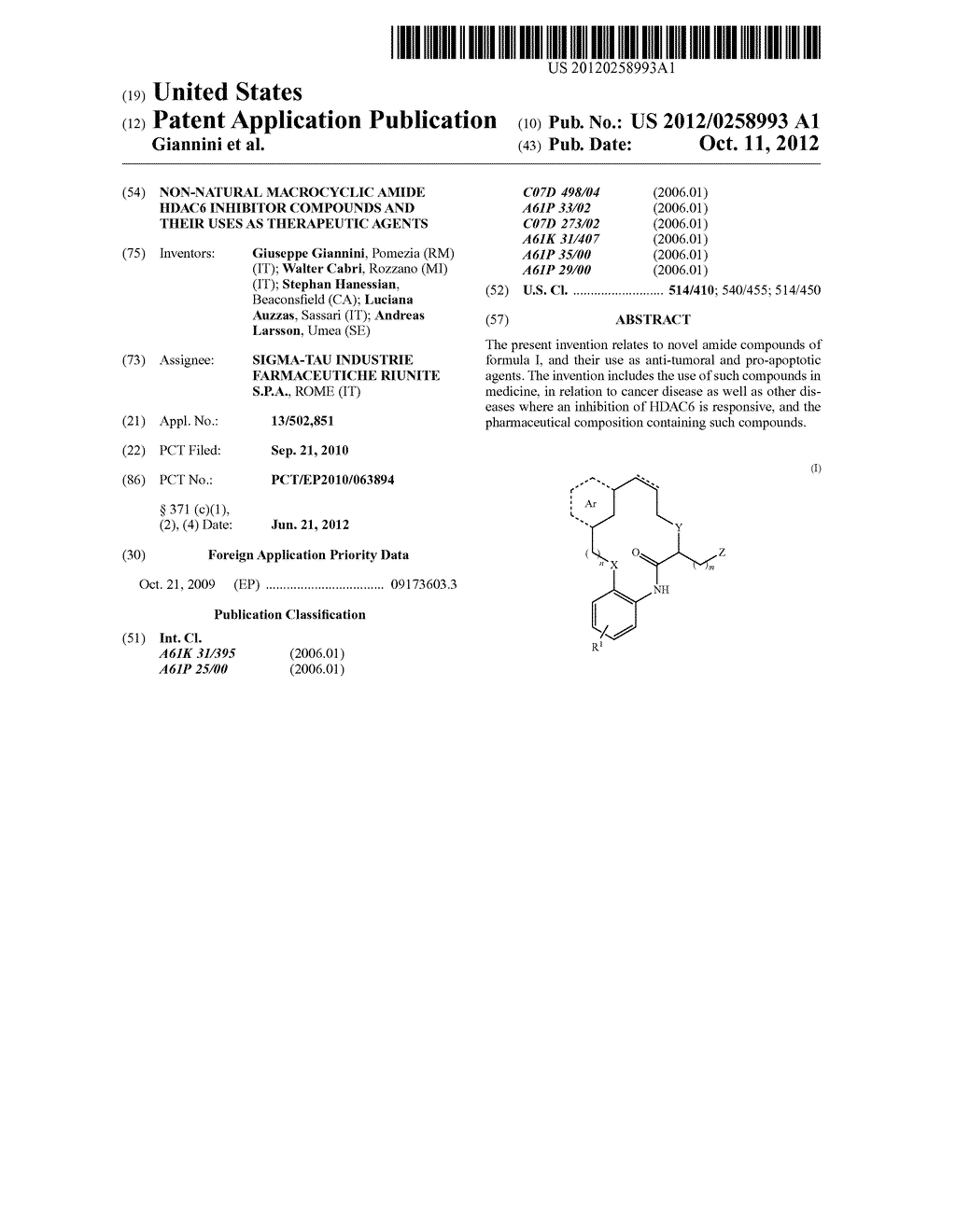 NON-NATURAL MACROCYCLIC AMIDE HDAC6 INHIBITOR COMPOUNDS AND THEIR USES AS     THERAPEUTIC AGENTS - diagram, schematic, and image 01