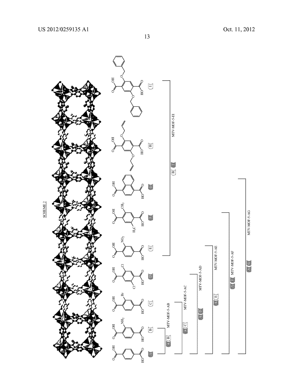 COMPLEX MIXED LIGAND OPEN FRAMEWORK MATERIALS - diagram, schematic, and image 43