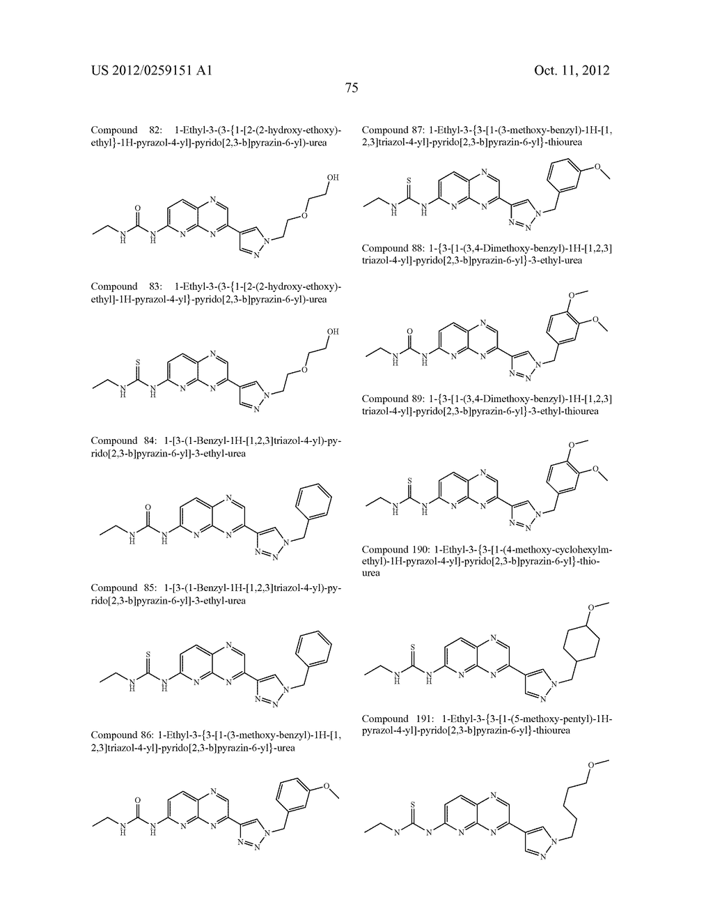 PYRIDOPYRAZINE DERIVATIVES AND THEIR USE - diagram, schematic, and image 76