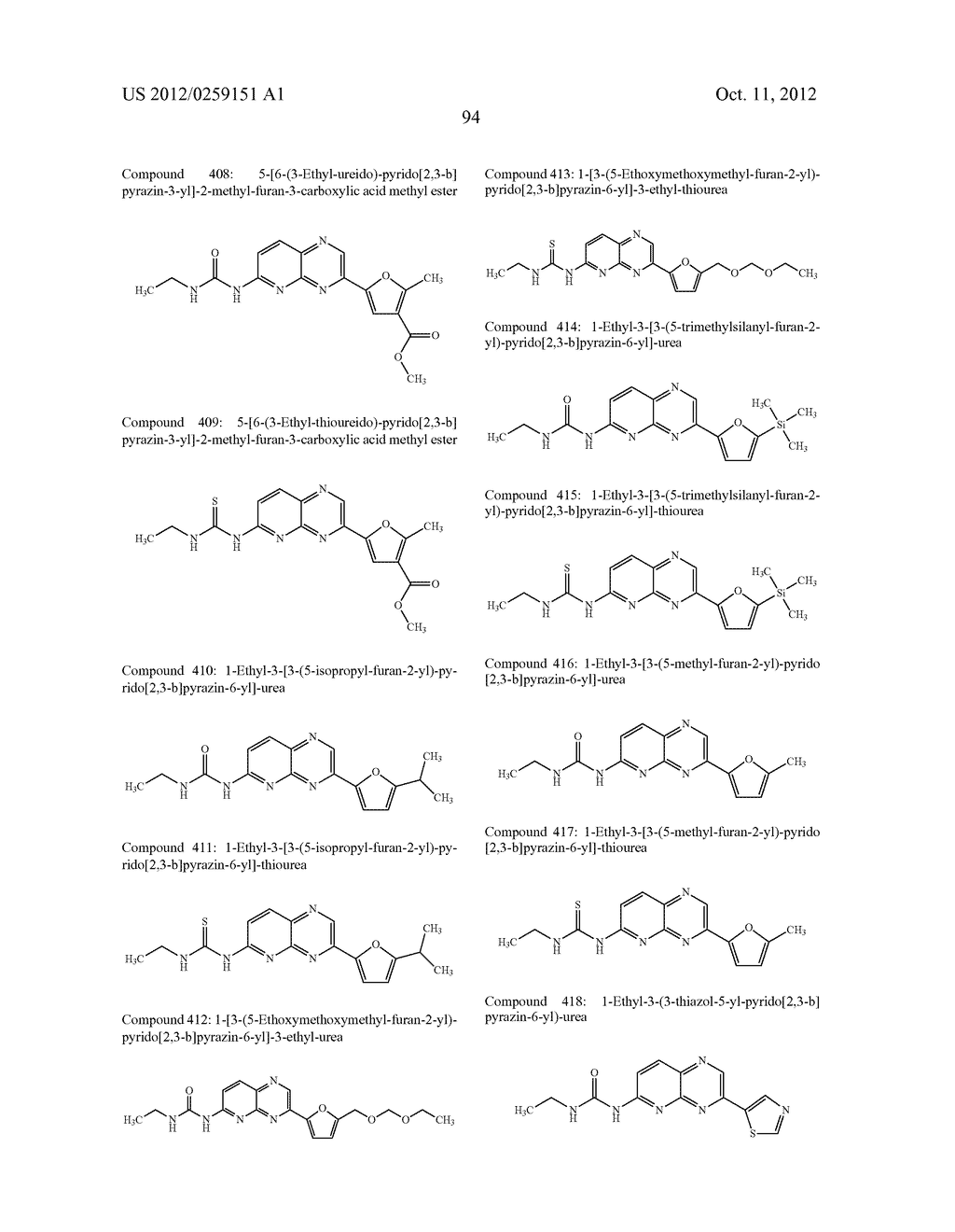 PYRIDOPYRAZINE DERIVATIVES AND THEIR USE - diagram, schematic, and image 95