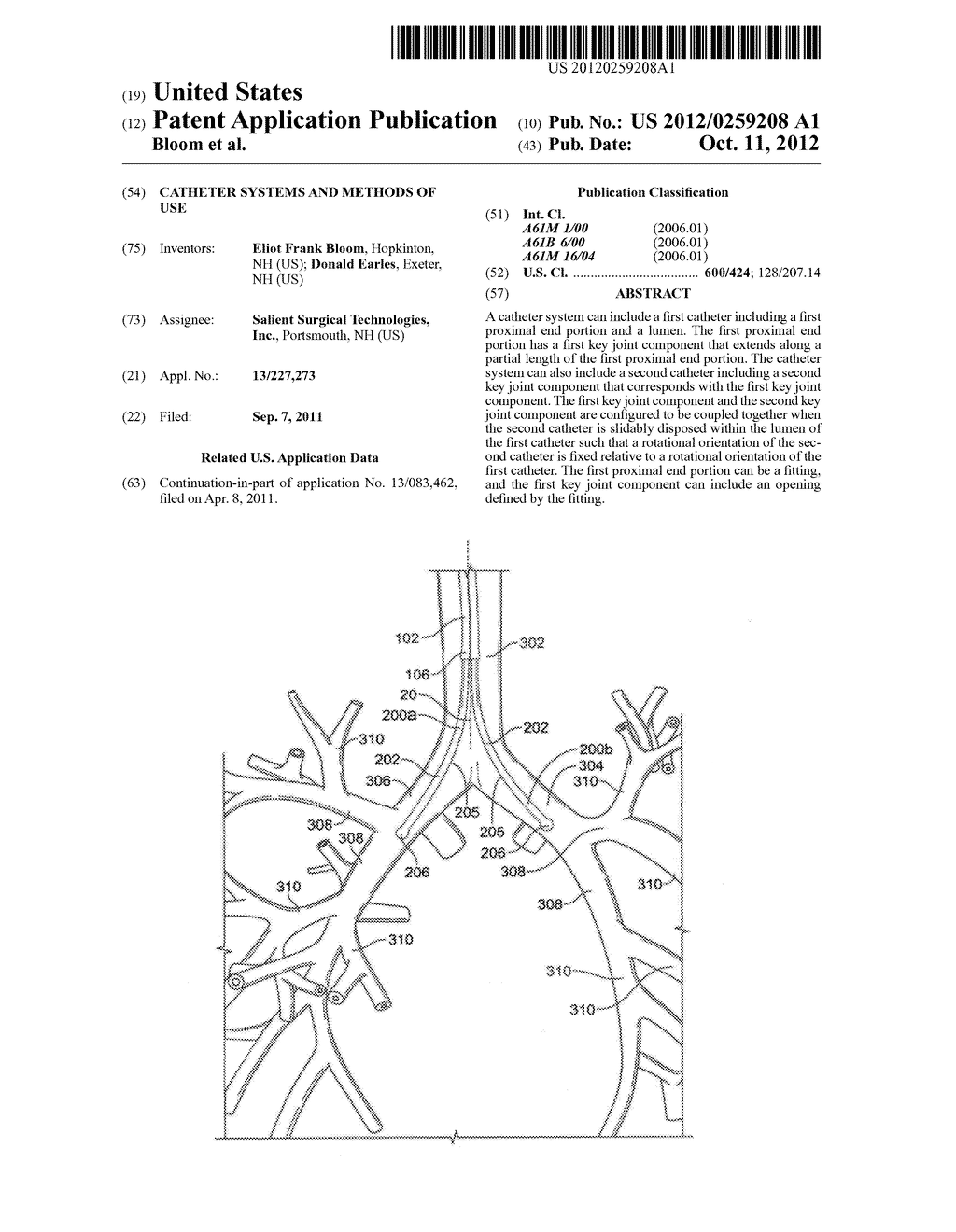 Catheter Systems and Methods of Use - diagram, schematic, and image 01