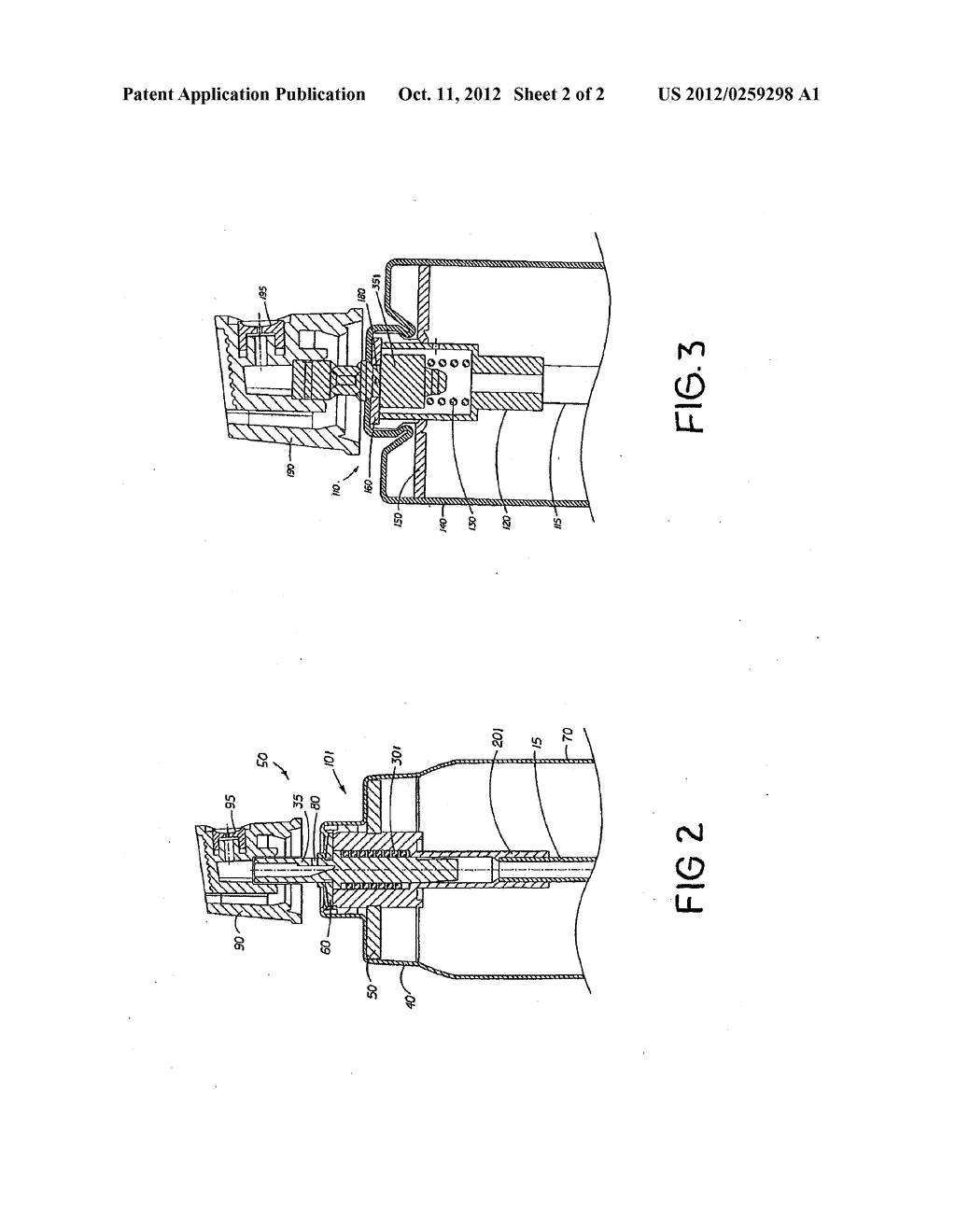 METERED CONTINUOUS SPRAY THERAPY AND DISPENSING SYSTEMS FOR SAME - diagram, schematic, and image 03