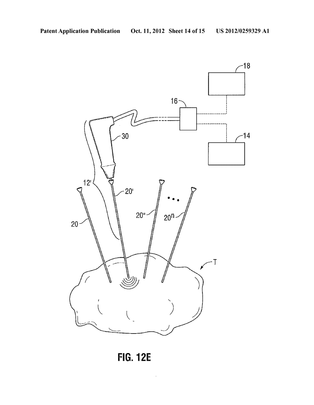 Microwave Ablation Instrument with Interchangeable Antenna Probe - diagram, schematic, and image 15