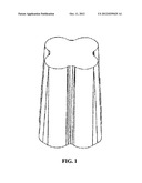 Precision Shaped Compressed Demineralized Cancellous Bone Product and     Method to Make Same diagram and image