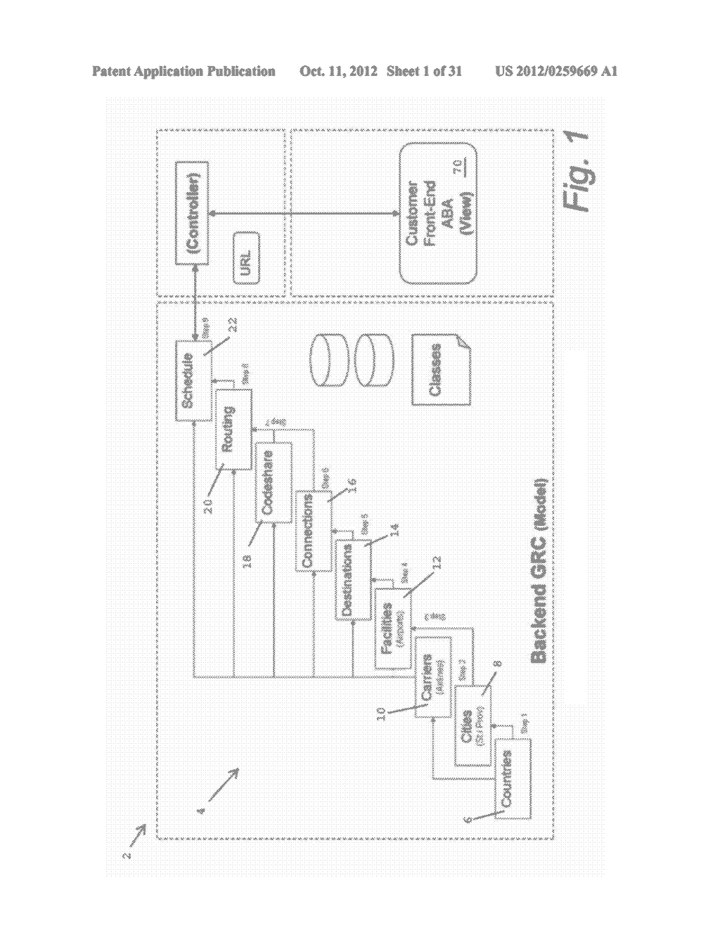 SYSTEM AND METHOD OF GENERATING INTERACTIVE DIGITAL MAPPING INTEGRATION OF     TRAVEL PLANS - diagram, schematic, and image 02