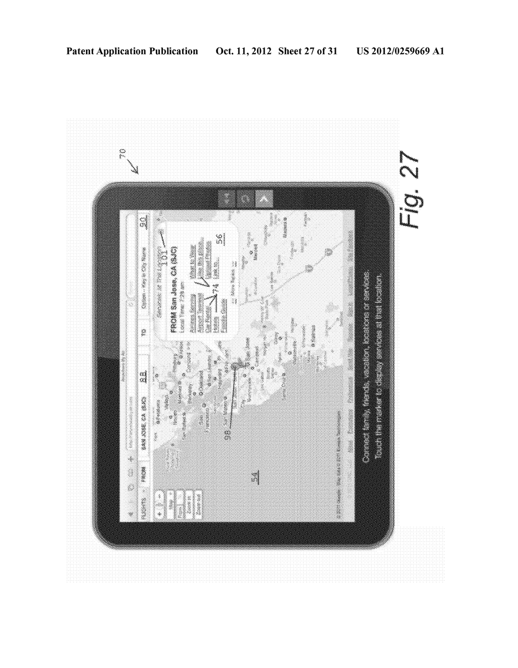 SYSTEM AND METHOD OF GENERATING INTERACTIVE DIGITAL MAPPING INTEGRATION OF     TRAVEL PLANS - diagram, schematic, and image 28