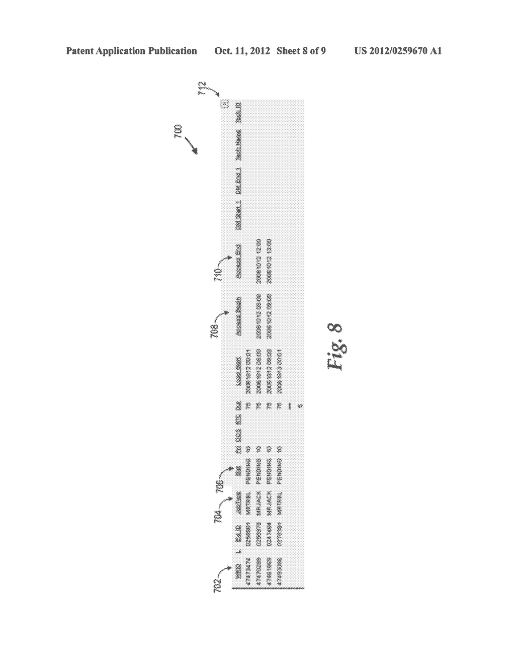 Methods, Systems, and Computer-Readable Media for Providing Commitments     Information Relative to a Turf - diagram, schematic, and image 09