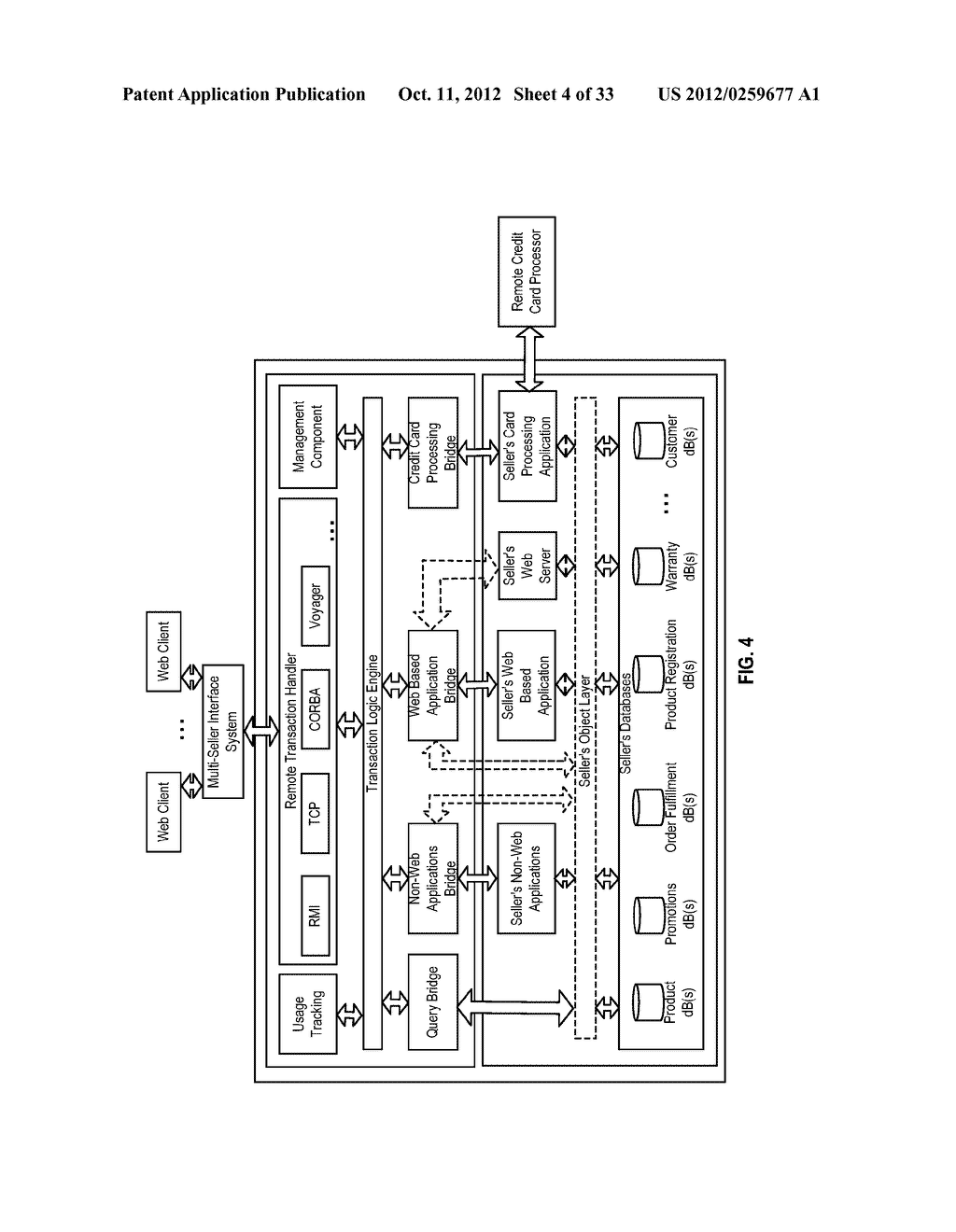 ON-LINE SALES CHAIN MANAGEMENT INFRASTRUCTURE SUPPORTING PRODUCT INVENTORY     TRACKING - diagram, schematic, and image 05