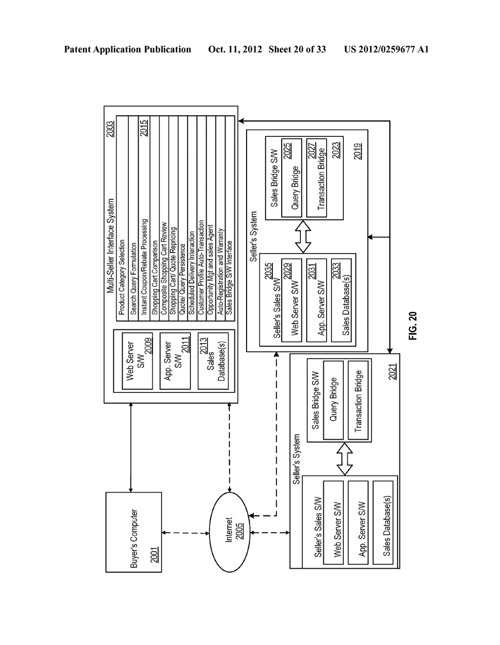 ON-LINE SALES CHAIN MANAGEMENT INFRASTRUCTURE SUPPORTING PRODUCT INVENTORY     TRACKING - diagram, schematic, and image 21