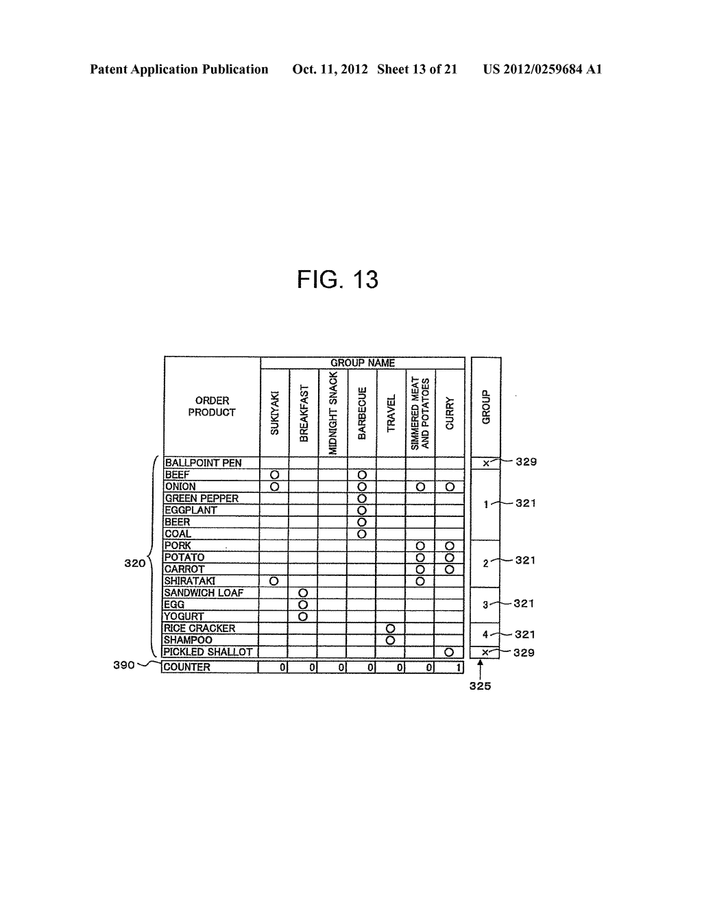 SERVER APPARATUS, PRODUCT GROUPING METHOD, PRODUCT GROUPING PROGRAM,     RECORDING MEDIUM WITH COMPUTER-READABLE PRODUCT GROUPING PROGRAM RECORDED     THEREON AND PRODUCT GROUPING SYSTEM - diagram, schematic, and image 14