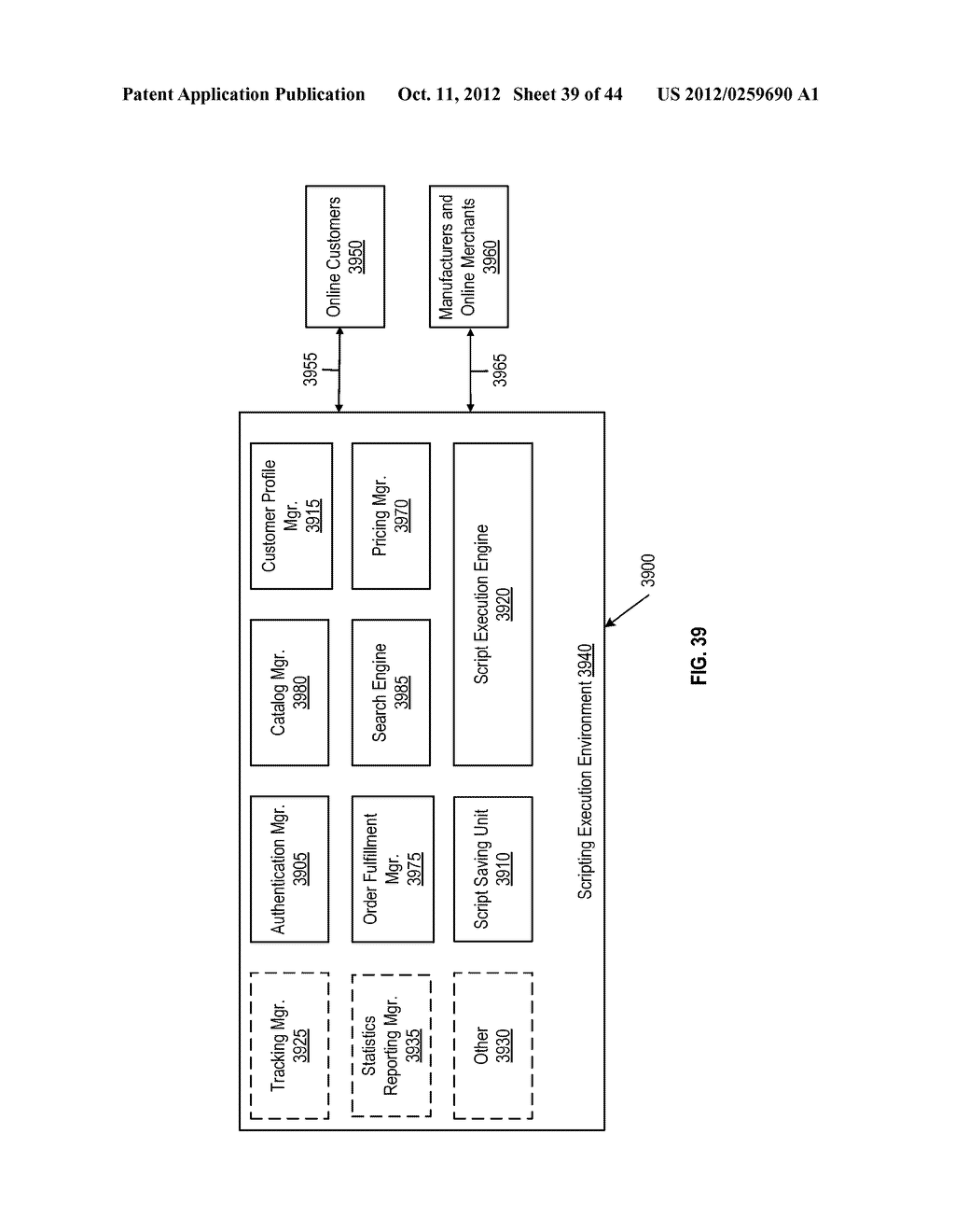 PROMOTION SYSTEM INCLUDING MERCHANT INFRASTRUCTURE - diagram, schematic, and image 40