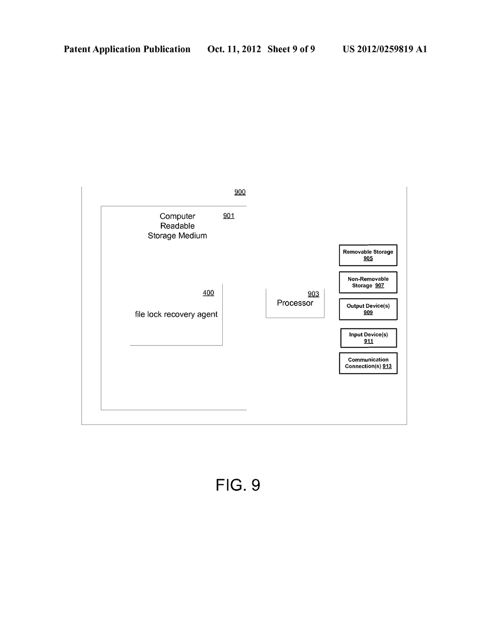 METHOD AND SYSTEM FOR PERFORMING A CLEAN FILE LOCK RECOVERY DURING A     NETWORK FILESYSTEM SERVER MIGRATION OR FAILOVER - diagram, schematic, and image 10