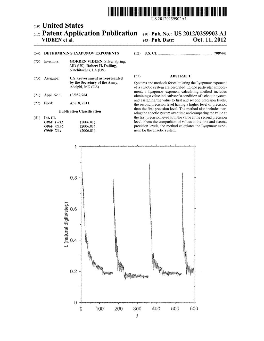 DETERMINING LYAPUNOV EXPONENTS - diagram, schematic, and image 01