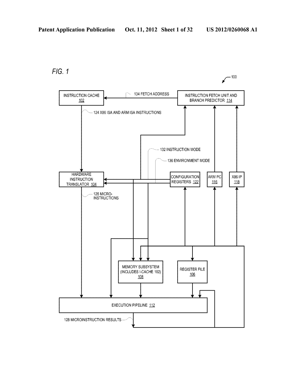 APPARATUS AND METHOD FOR HANDLING OF MODIFIED IMMEDIATE CONSTANT DURING     INSTRUCTION TRANSLATION - diagram, schematic, and image 03