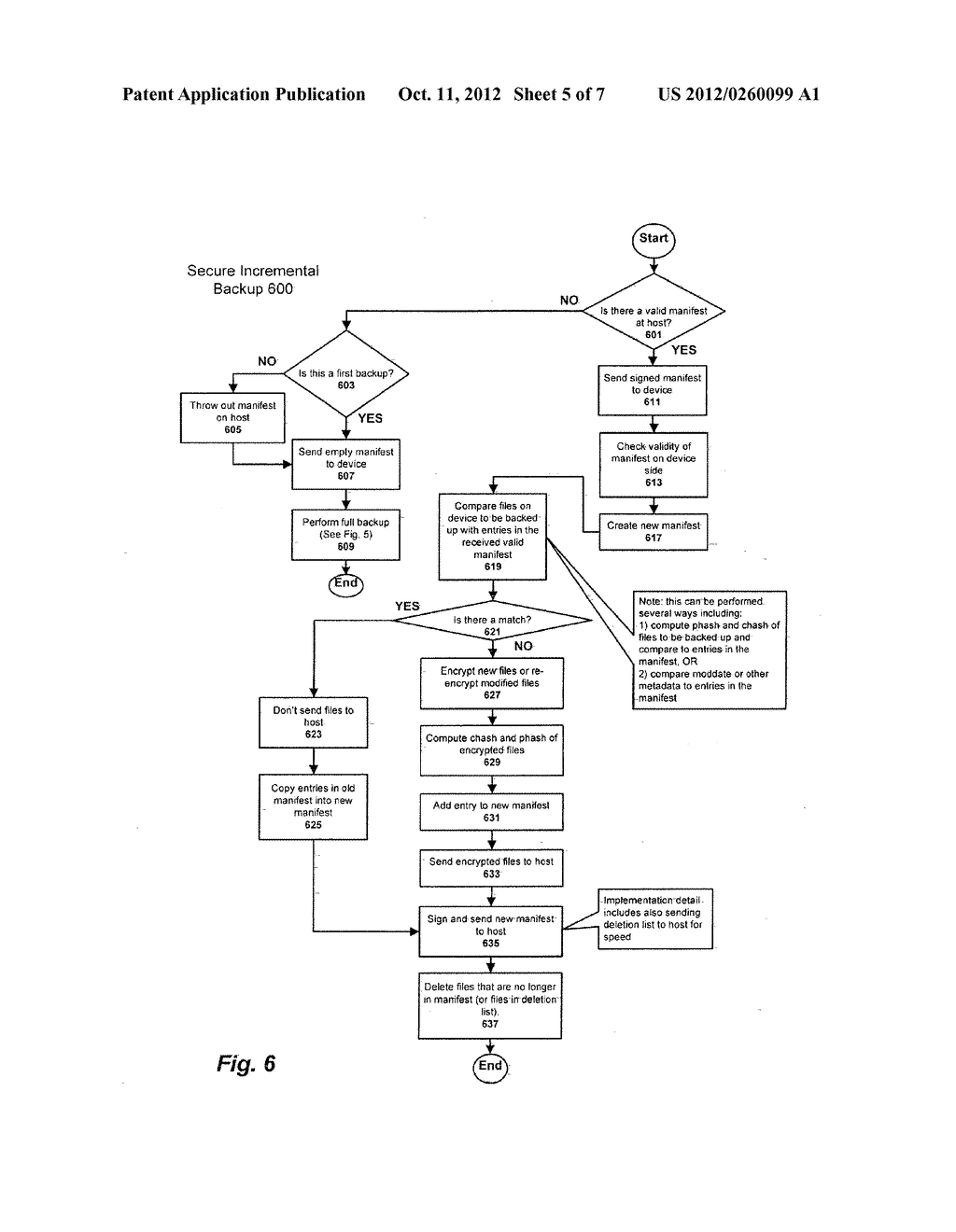 INCREMENTAL SECURE BACKUP AND RESTORE OF USER SETTINGS AND DATA - diagram, schematic, and image 06