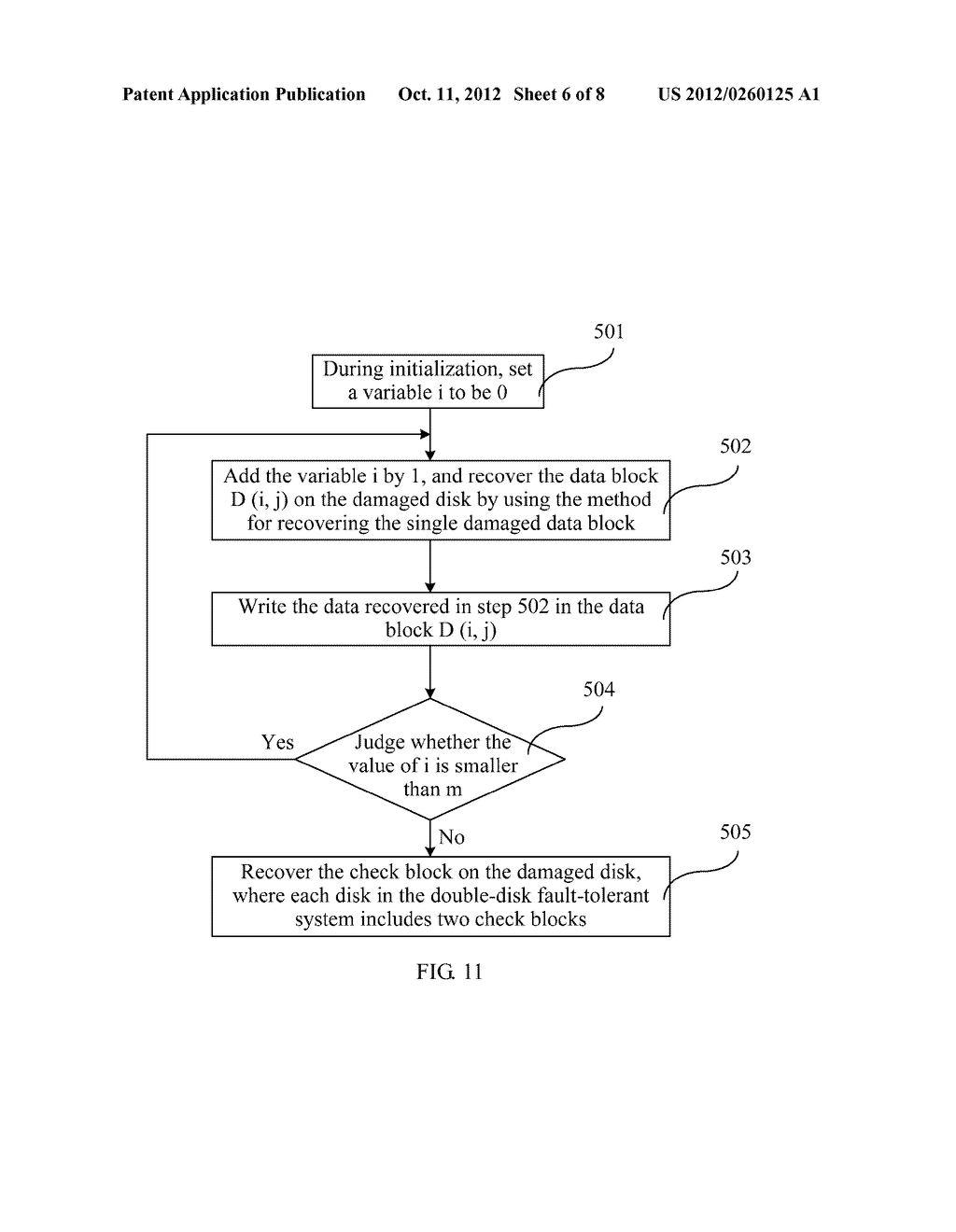 MULTI-DISK FAULT-TOLERANT SYSTEM, METHOD FOR GENERATING A CHECK BLOCK, AND     METHOD FOR RECOVERING A DATA BLOCK - diagram, schematic, and image 07