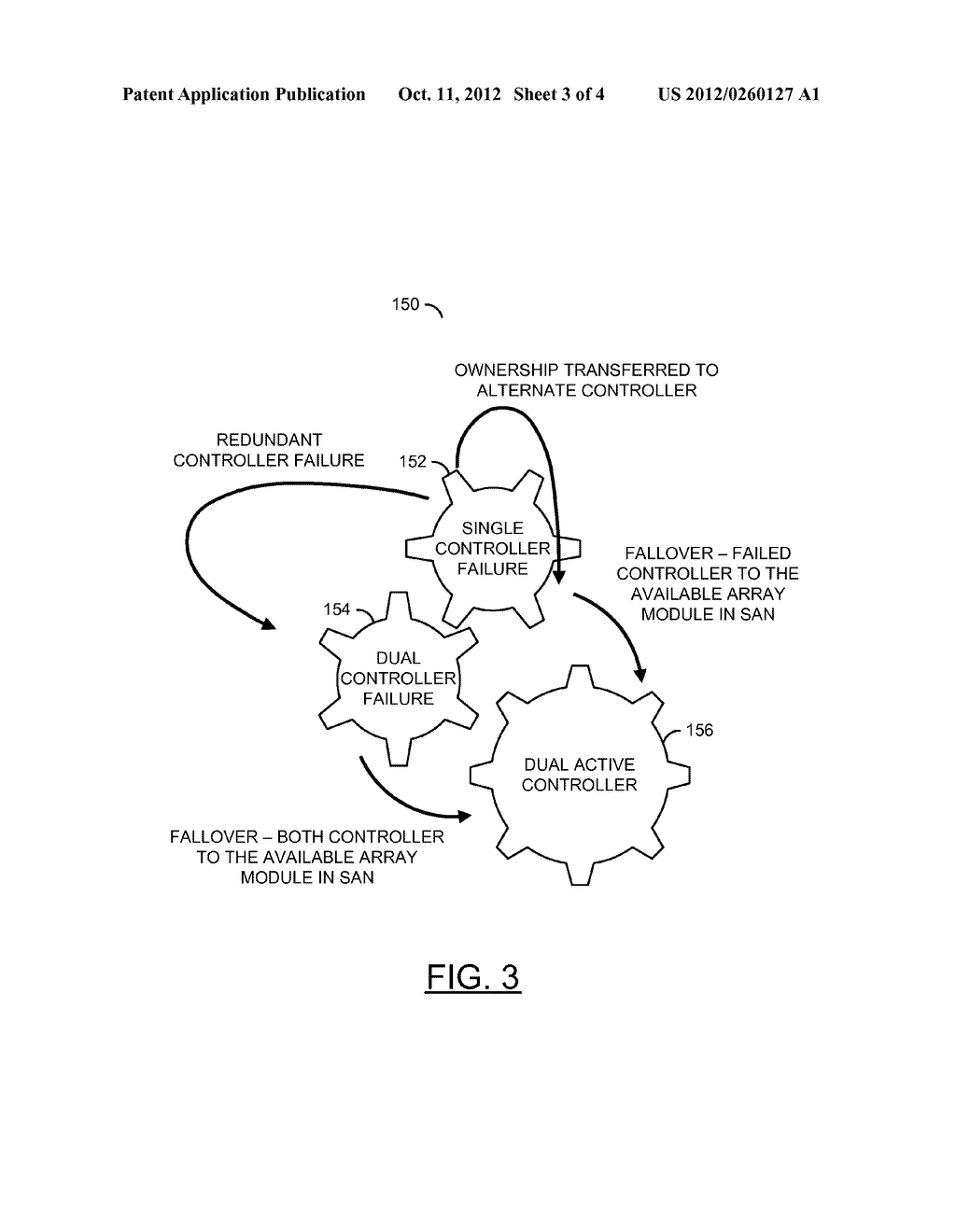 CLUSTERED ARRAY CONTROLLER FOR GLOBAL REDUNDANCY IN A SAN - diagram, schematic, and image 04