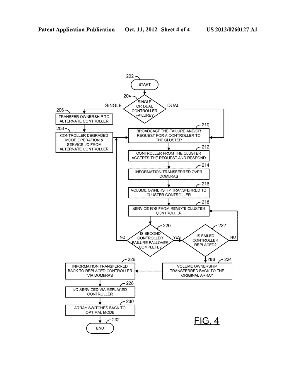 CLUSTERED ARRAY CONTROLLER FOR GLOBAL REDUNDANCY IN A SAN - diagram, schematic, and image 05