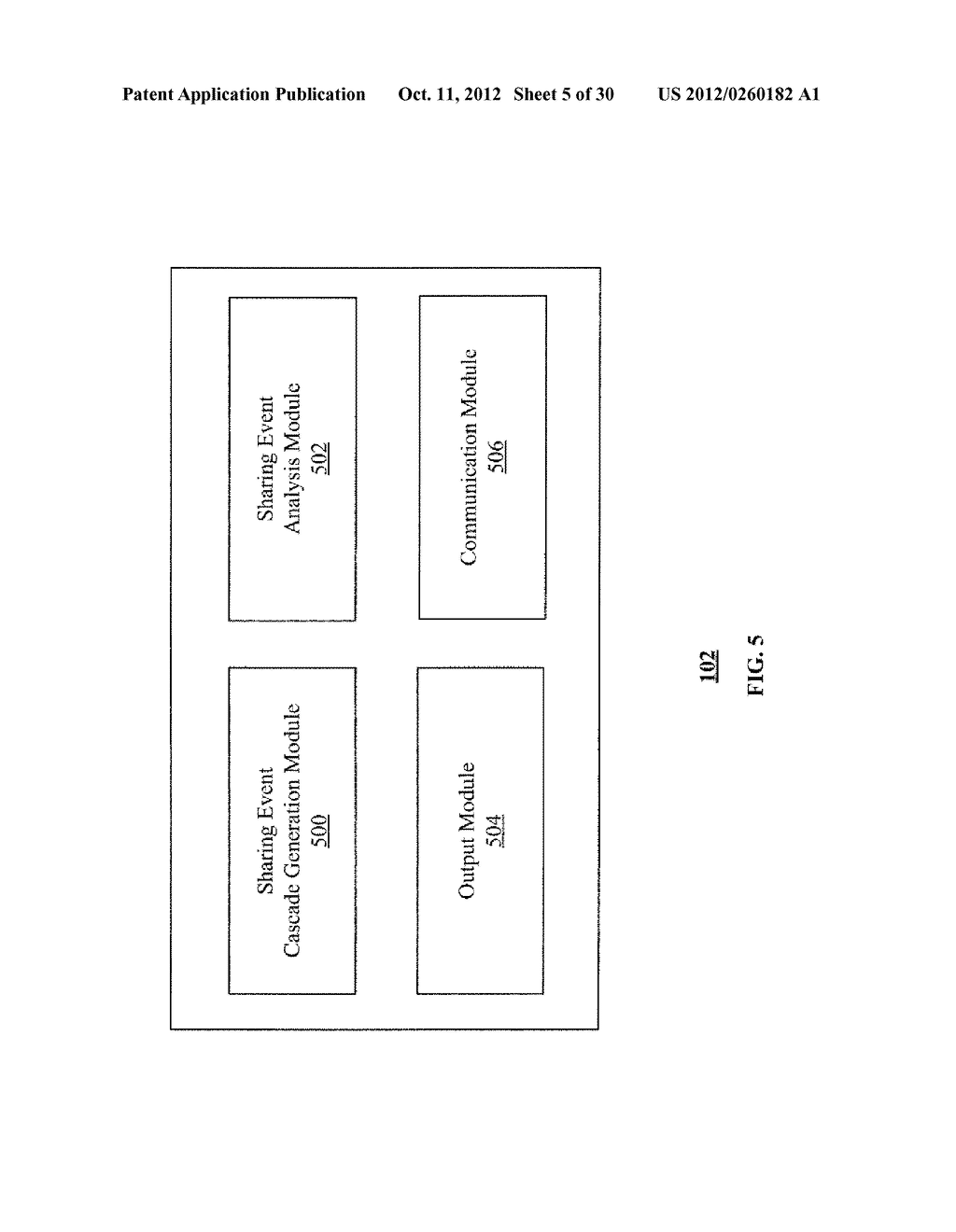 SYSTEM FOR AND METHOD OF GENERATING AND VISUALIZING SHARING EVENT CASCADE     STRUCTURES ASSOCIATED WITH CONTENT SHARING EVENTS THAT OCCUR ACROSS A     NETWORK - diagram, schematic, and image 06