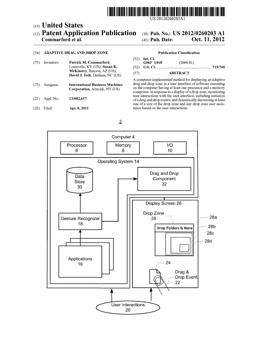 ADAPTIVE DRAG AND DROP ZONE - diagram, schematic, and image 01