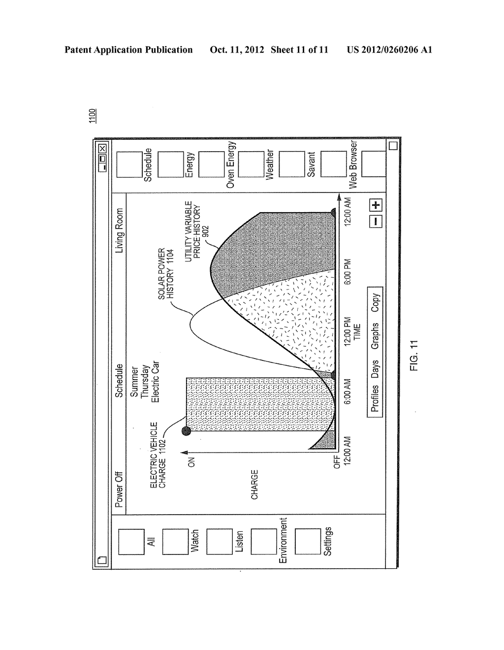 METHOD AND APPARATUS FOR CREATING AND MODIFYING GRAPHICAL SCHEDULES IN     CONJUNCTION WITH HISTORICAL DATA - diagram, schematic, and image 12