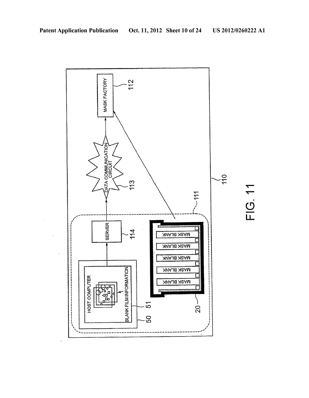 MASK FABRICATION SUPPORTING METHOD, MASK BLANK PROVIDING METHOD, AND MASK     BLANK DEALING SYSTEM - diagram, schematic, and image 11