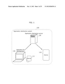 INFORMATION PROCESSING DEVICE, VIRTUAL MACHINE CREATION METHOD, AND     APPLICATION DISTRIBUTION SYSTEM diagram and image