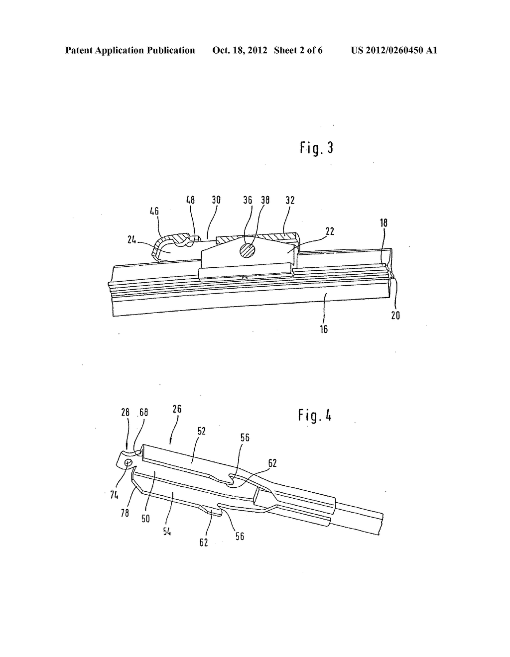 DEVICE FOR DETACHABLY LINKING A WIPER BLADE WITH A DRIVEN WIPER ARM - diagram, schematic, and image 03