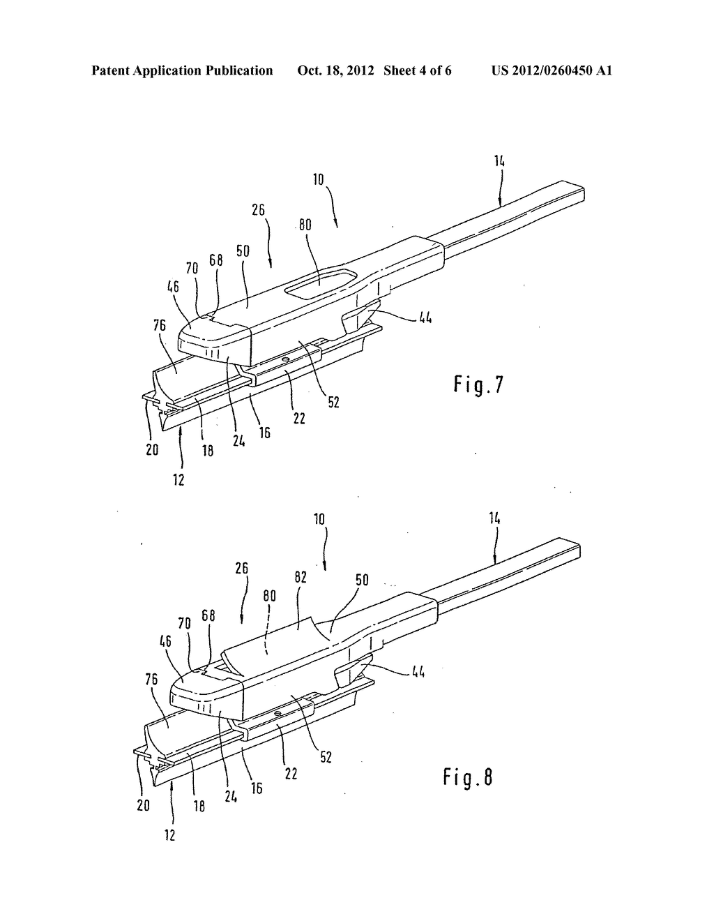 DEVICE FOR DETACHABLY LINKING A WIPER BLADE WITH A DRIVEN WIPER ARM - diagram, schematic, and image 05
