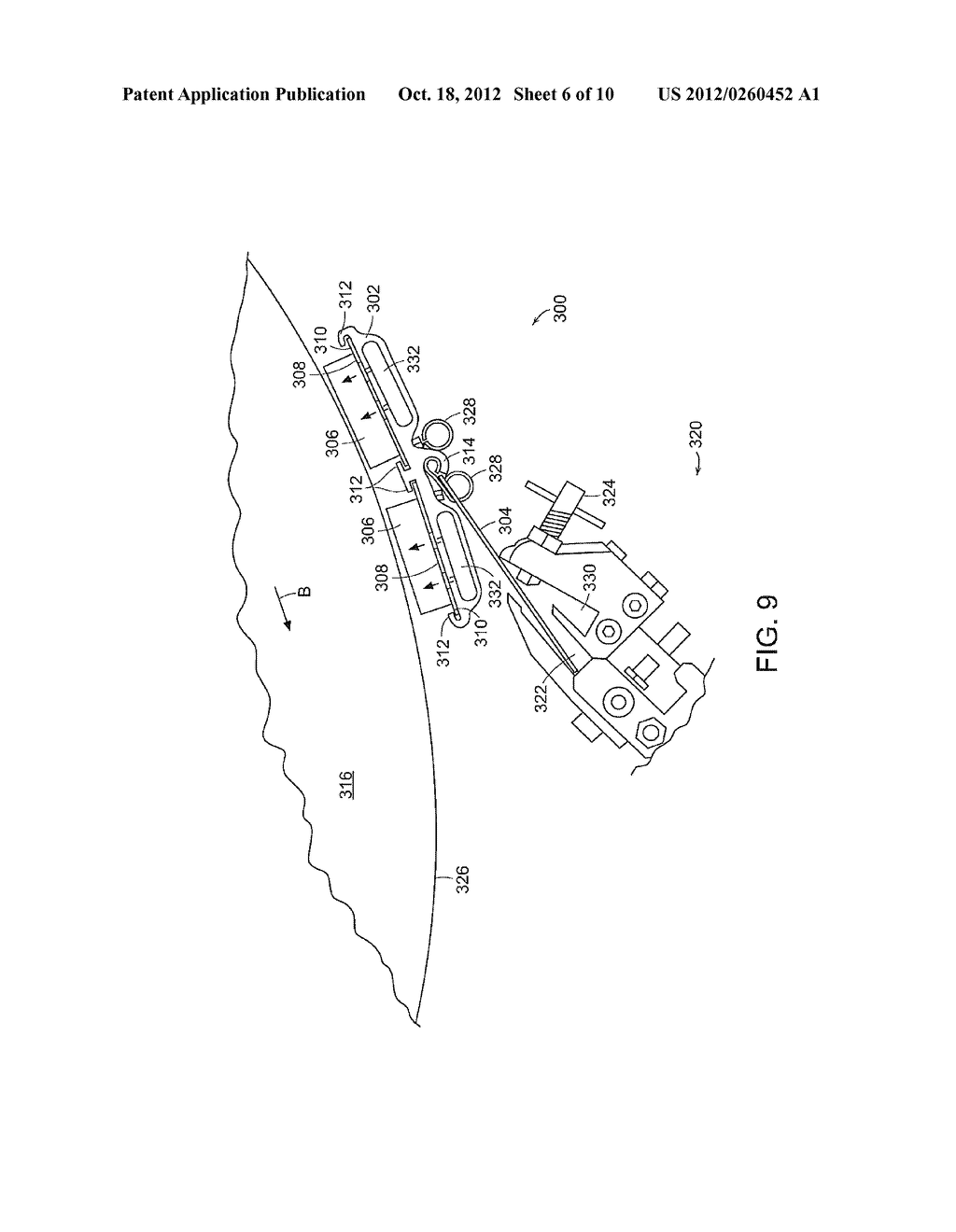 Systems and Methods for Cleaning and Conditioning a Moving Surface Using     Cleaning Apparatus with Plate Elements for Mounting to Doctor Blade     Holders - diagram, schematic, and image 07