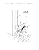 RUNNING GEAR ARRANGEMENT HAVING A GUIDE RAIL FOR A SLIDING DOOR diagram and image