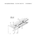 RUNNING GEAR ARRANGEMENT HAVING A GUIDE RAIL FOR A SLIDING DOOR diagram and image