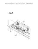 RUNNING GEAR ARRANGEMENT HAVING A GUIDE RAIL FOR A SLIDING DOOR diagram and image