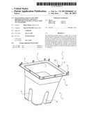 PALLET FOOT, A PALLET AND A BOX PROVIDED WITH FEET AND ALSO A METHOD FOR     ATTACHING A PALLET FOOT TO A PLATFORM diagram and image