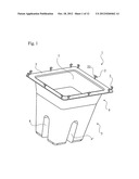 PALLET FOOT, A PALLET AND A BOX PROVIDED WITH FEET AND ALSO A METHOD FOR     ATTACHING A PALLET FOOT TO A PLATFORM diagram and image