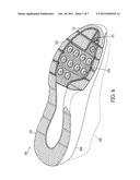 Outsole with Extendable Traction Elements diagram and image