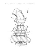 COMPRESSOR COMPRISING AN INSERT IN THE INLET REGION diagram and image