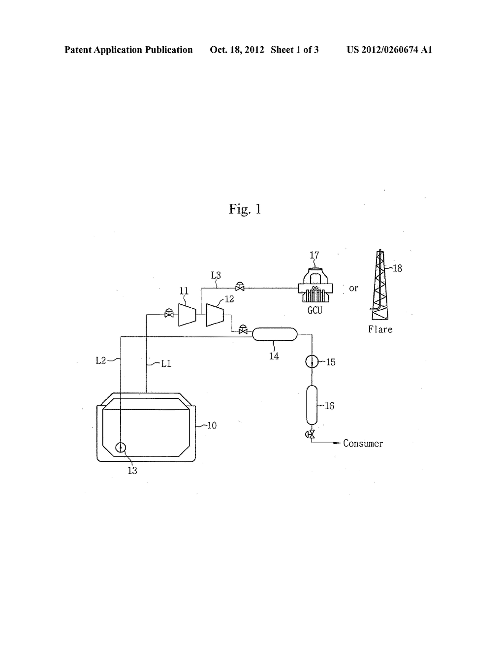 FLOATING MARINE STRUCTURE HAVING LNG CIRCULATING DEVICE - diagram, schematic, and image 02