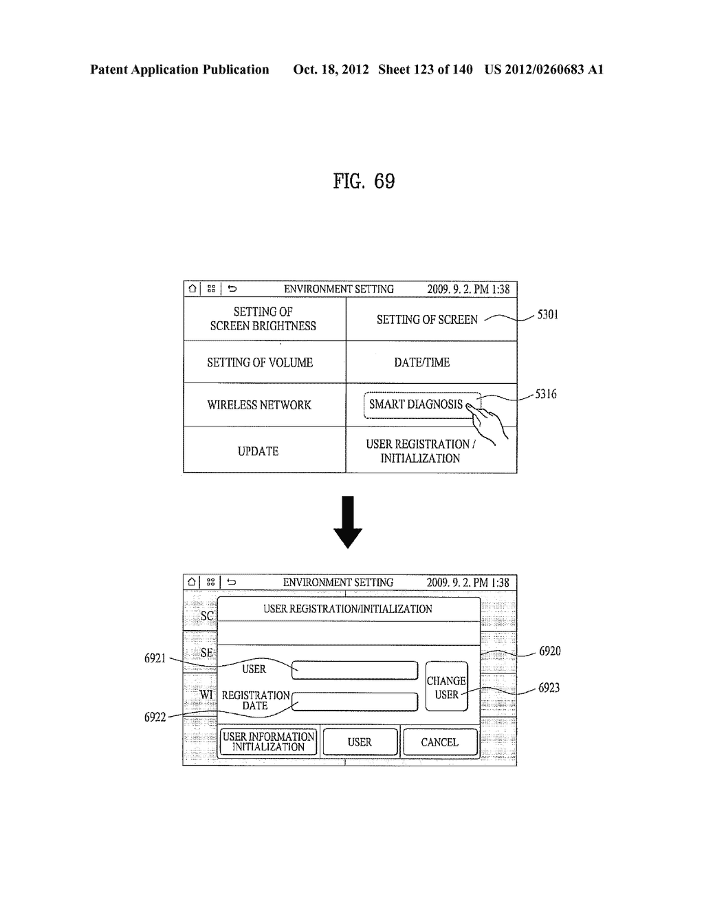 DISPLAY DEVICE AND REFRIGERATOR HAVING THE SAME - diagram, schematic, and image 124