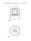 MEASURING CELL WITH A CASING FOR HOUSING A SENSOR, IN PARTICULAR A     PRESSURE TRANSDUCER diagram and image