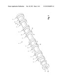 CAMSHAFT HAVING A SLIDING PIECE WHICH HAS DIFFERENT CAM PROFILES diagram and image